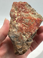 Vanadinite, Old Yuma Mine, Gila County, AZ