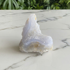 Blue Lace Agate Raw Specimen #11