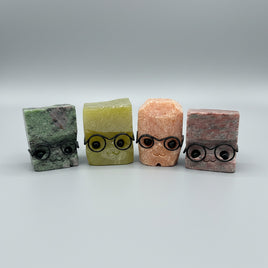 Gemstone Buddies with Glasses