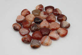 Carnelian Carved Hearts