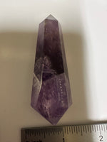 Double Terminated Phantom Amethyst Scepter Wand #10