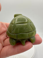 Nephrite Jade Hand Carved Turtle #3