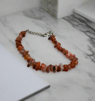 Gemstone Chip Bracelets with Clasp