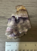 Fluorite Dragon Head Carving #10