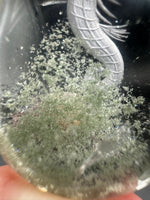 Beautiful Seahorse Garden Quartz Inner Scene Carving #5