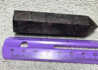 Garnet & Astrophyllite Tower #9
