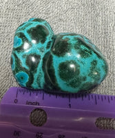 Polished Malachite, Chrysocolla Freeform,Zaire, Africa #4
