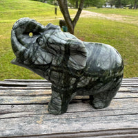 Nephrite Jade Carved Elephant #1