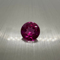 Manmade Pink Sapphire 9mm Round 2.55ct