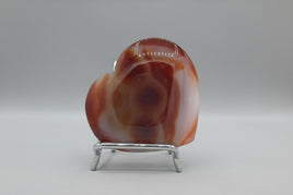 Carnelian Heart Palm Stone #2