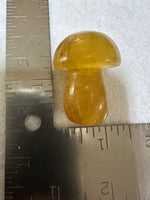 Fluorite Mushroom Carving #21