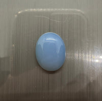 Blue Chalcedony 18x14mm Oval 12.60ct
