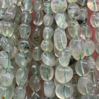 Prehnite Freeform Bead Strand