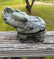 Nephrite Jade Carved Elephant #3
