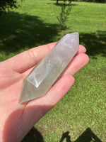 Yttrium Fluorite Double Terminated Wand Scepter #1