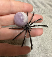 Spider with Amethyst Sphere