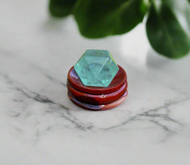 Fluorite Tetradecahedron Carving #14