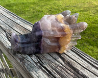 Fluorite Dragon Head Carving #3