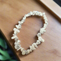 Trendy Gemstone Chip Bracelets