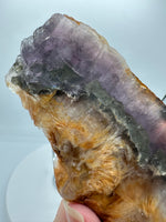 Fluorite Mixed Cube Pyrite & Acicular Slab #5