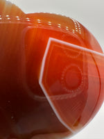 Carnelian Heart Palm Stone #13
