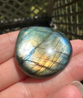 Pearshape Labradorite Cabochon 87a