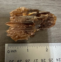 Natural Amber Calcite Raw Specimen UV Reactive #11