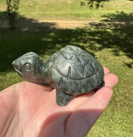 Nephrite Jade Hand Carved Turtle #4