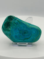 Polished Malachite,Chrysocolla Freeform Zaire, Africa #10