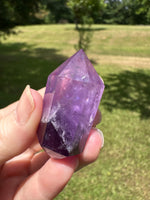 Double Terminated Phantom Amethyst Scepter Wand #12