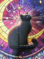 Mystical Moon Cat Tarot/Altar Cloth