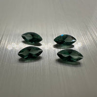Created Chrome Tourmaline 5×2.5mm Marquise