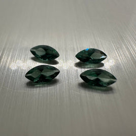 Created Chrome Tourmaline 5×2.5mm Marquise