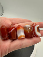 Mini Polished Carnelian Towers