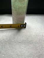 Large Fat Watermelon Fluorite Tower #4