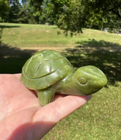 Nephrite Jade Hand Carved Turtle #3