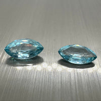 Blue Zircon 7x4mm Marquise
