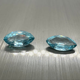 Blue Zircon 7x4mm Marquise