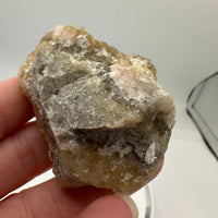 Golden Cube Fluorite Cluster – Moscona Mine, Spain Specimen