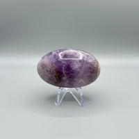 Amethyst Mixed with Stripe Agate Palm Stone #12