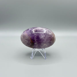 Amethyst Mixed with Stripe Agate Palm Stone #12