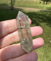 Double Terminated Prasiolite Scepter Wand #1