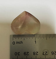 Candy Fluorite Carved Heart #18