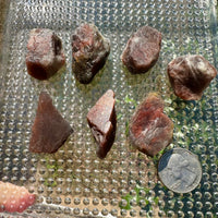 Rough Red Sunstone Specimens
