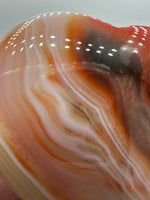 Carnelian Heart Palm Stone #15