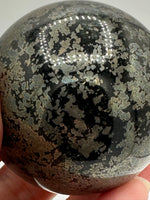 Black Pyrite Sphere 52.59mm #5