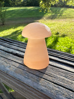 Peach Selenite Mushroom #8