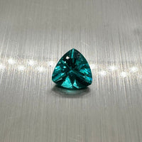 Paraiba Helenite 7mm Trillion 0.95ct