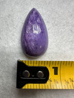 Charoite Pear Shape Cabochon Good Quality #2