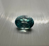 Blue Zircon 7x5mm Oval 1.15ct